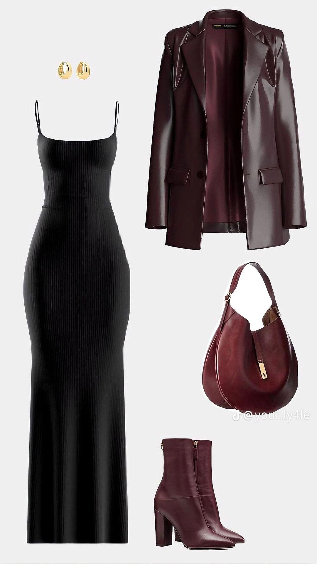 Her kombinde başka bir sen! Düz siyah elbiseler için 10 farklı kombin önerisi 10