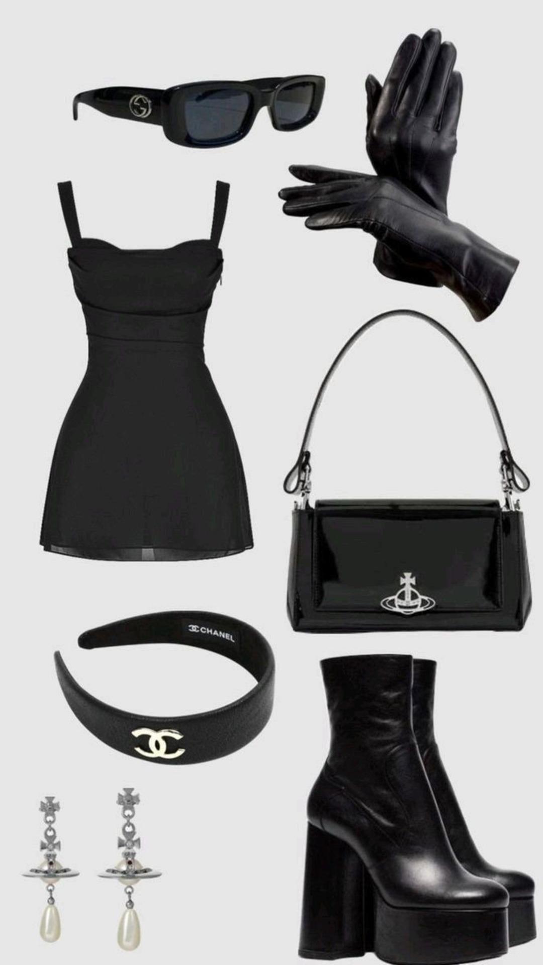 Her kombinde başka bir sen! Düz siyah elbiseler için 10 farklı kombin önerisi 8