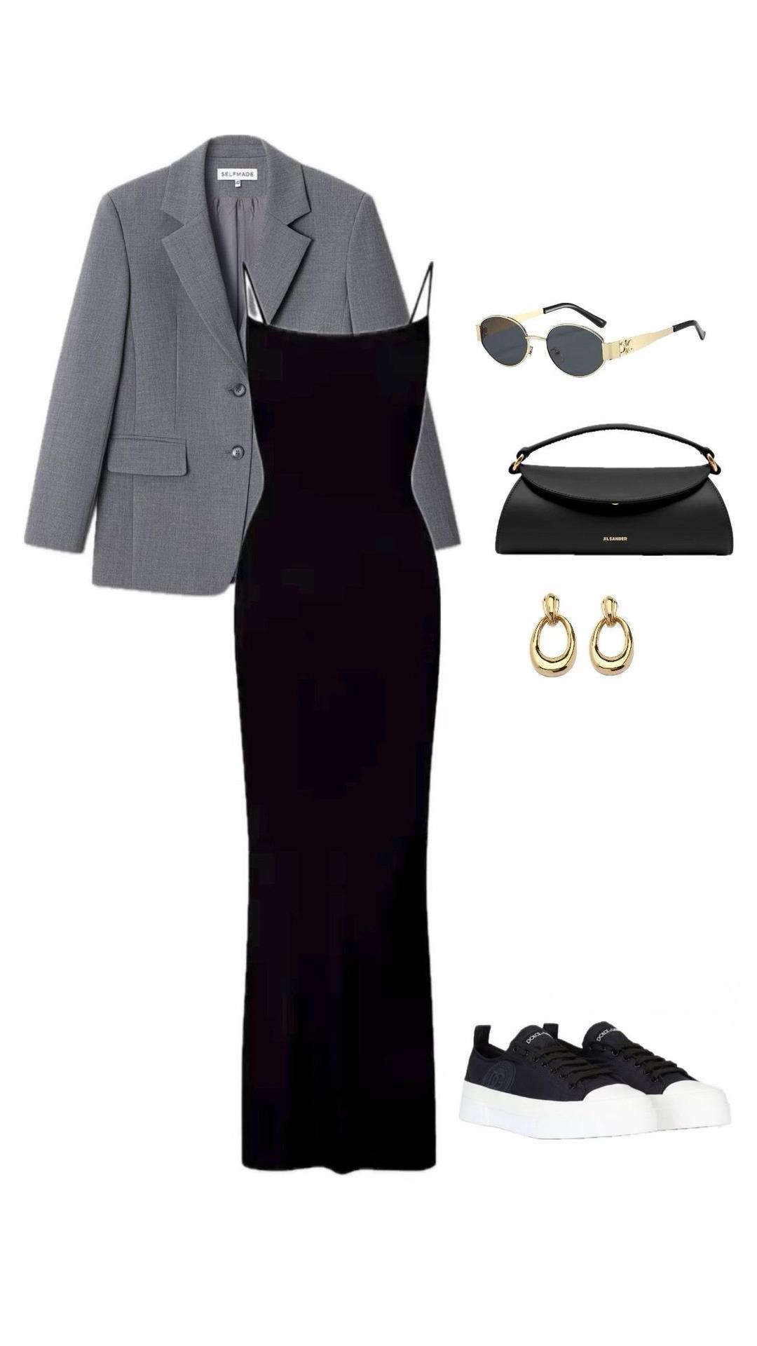 Her kombinde başka bir sen! Düz siyah elbiseler için 10 farklı kombin önerisi 9