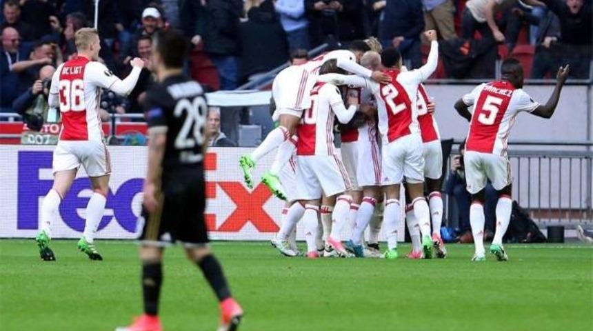 Ajax - Lyon ma&ccedil; &ouml;zeti izle: Ajax, Lyon'u 4-1 yenerek turu garantiledi!