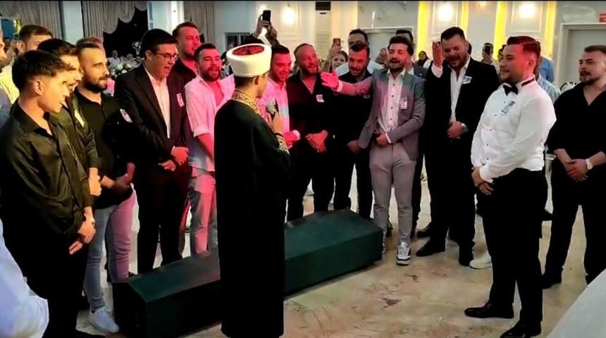 Düğünde damadın arkadaşları gelini şoka soktu! Kimse beklemiyordu...