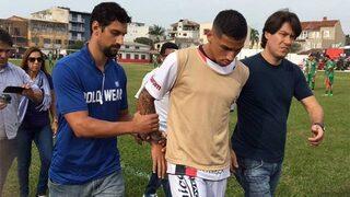 Maç esnasında tutuklandı!