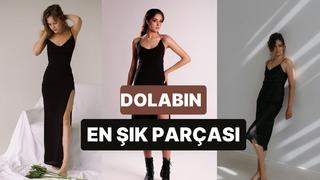 Her kombinde başka bir sen! Düz siyah elbiseler için 10 farklı kombin önerisi