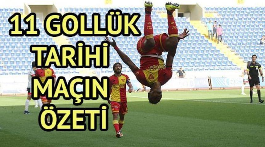 Mersin İdmanyurdu - G&ouml;ztepe ma&ccedil; &ouml;zeti izle: 11 goll&uuml;k tarihi ma&ccedil; Mersin İ.Y 5-6 G&ouml;ztepe