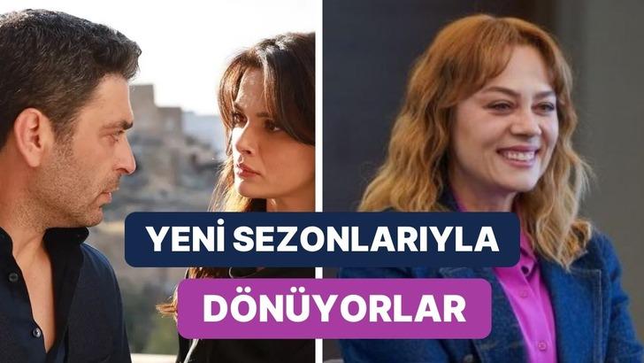 Sonunda dönüyorlar… Yeni sezonunu merakla beklediğimiz diziler