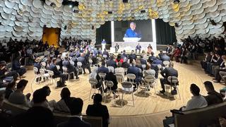 Tataristan Cumhuriyeti Reisi Minnihanov, 4. Kazan Küresel Gençlik Zirvesi kapanışında konuştu