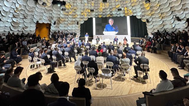Tataristan Cumhuriyeti Reisi Minnihanov, 4. Kazan Küresel Gençlik Zirvesi kapanışında konuştu