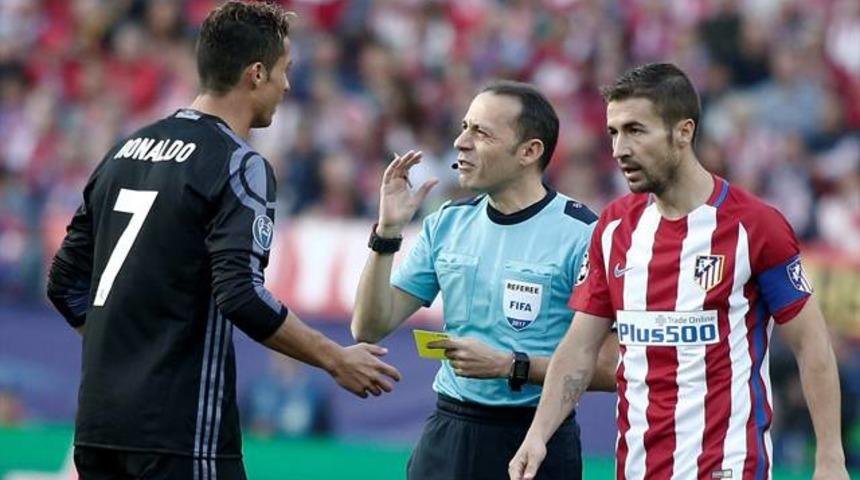 C&uuml;neyt &Ccedil;akır, Atletico Madrid - Real Madrid ma&ccedil;ına damga vurdu