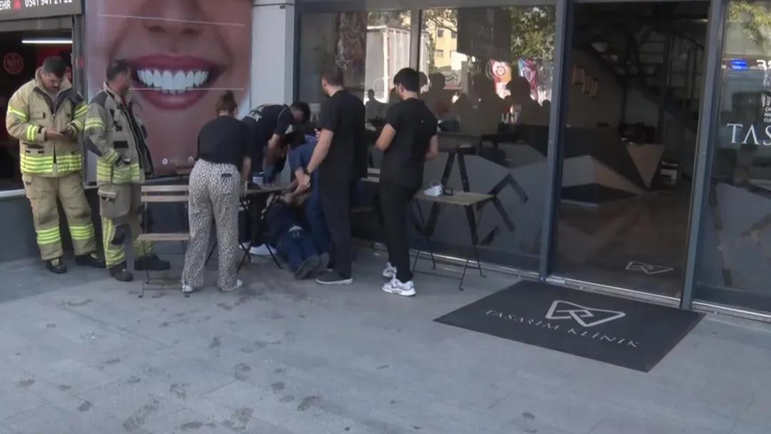 İstanbul da diş kliniğinde korkutan patlama: 2 kişi yaralandı 2