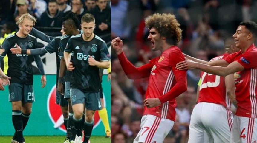 UEFA Avrupa Ligi'nde finalin adı Manchester United - Ajax