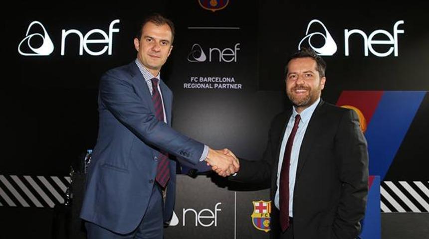 Nef Barcelona'ya sponsor oldu