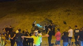 Ankara’da bir otomobil takla attı: 1 ölü, 1 yaralı