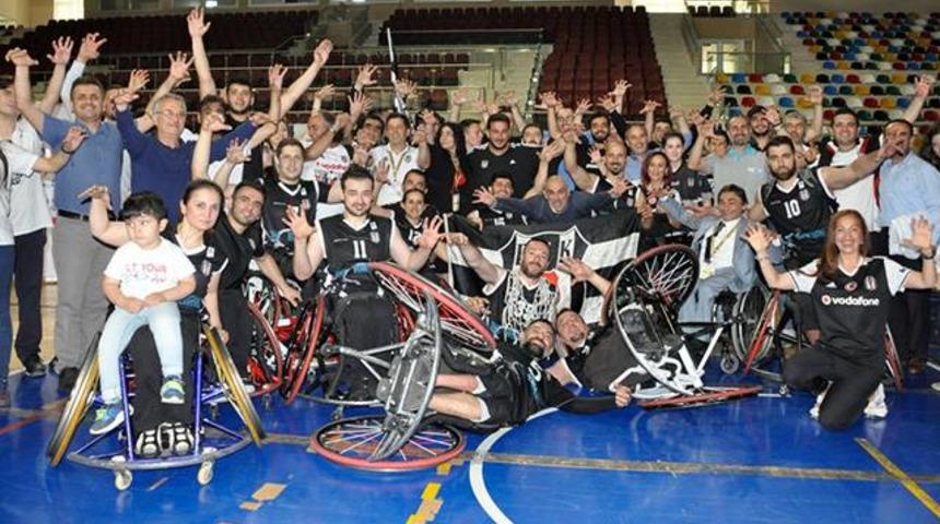 Beşiktaş RMK Marine Tekerlekli Sandalye Basketbol S&uuml;per Ligi şampiyonu oldu