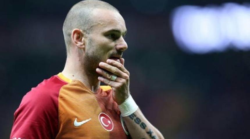 Sneijder son ma&ccedil;ta yok