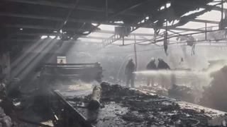 Bağcılar’da tekstil atölyesinde yangın