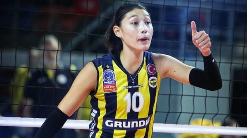 Kim Yeon-koung, Fenerbah&ccedil;e'den ayrıldı, &Ccedil;in'e gitti
