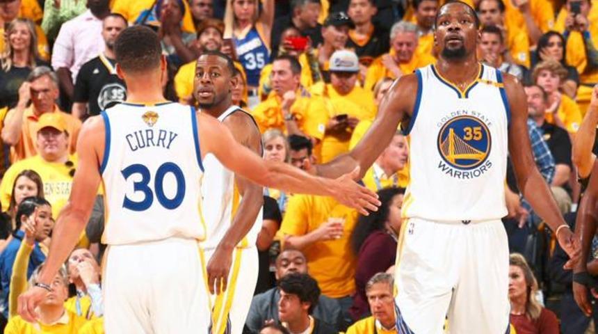NBA'de şampiyon Golden State Warriors