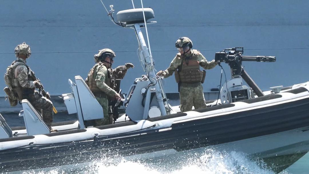   TEKNOFEST Mavi Vatan da SAT VE SAS komandolarından nefes kesen gösteri 1