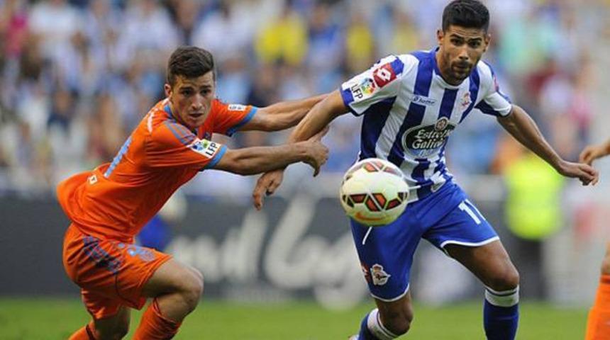 Juanfran Galatasaray i&ccedil;in Deportivo'ya rest &ccedil;ekti