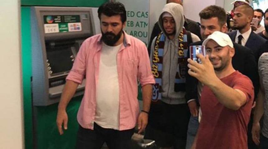 Trabzonspor'un yeni transferi Bongonda İstanbul'da