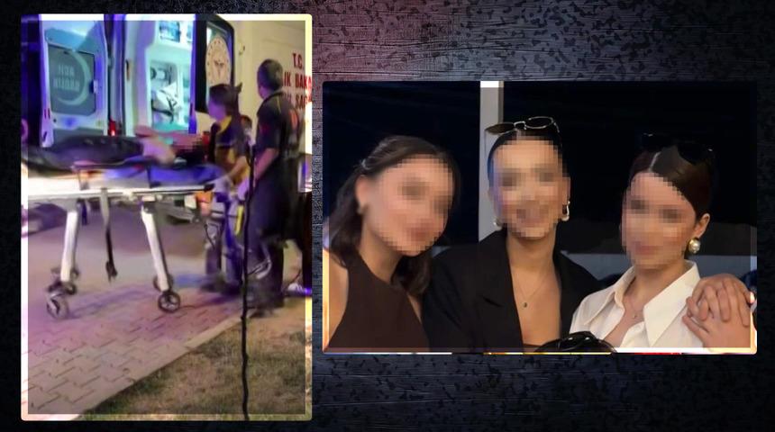 3 gen&ccedil; kızın eğlencesi kabusa d&ouml;n&uuml;şt&uuml;! Odayı aydınlatmak isterken bir anda alevler i&ccedil;inde kaldılar