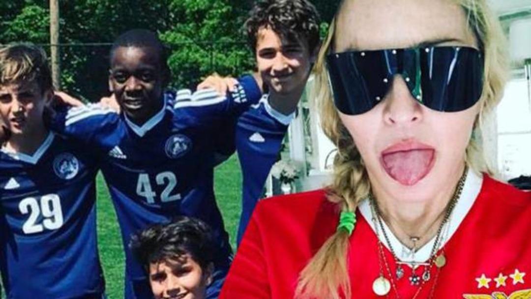 Madonna Benfica'ya transfer olan oğlu i&ccedil;in servet harcadı