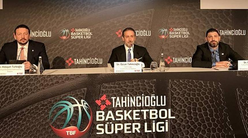 Basketbol S&uuml;per Ligi'nin adı Tahincioğlu Basketbol S&uuml;per Ligi oldu