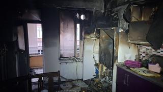 Ağrı'da binadaki patlama paniğe neden oldu