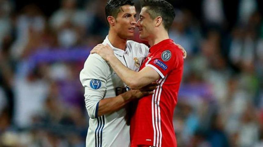 Ronaldo gidiyor, Lewandowski geliyor!