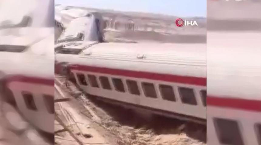 Mısır’da tren kazası: 3 ölü, 94 yaralı