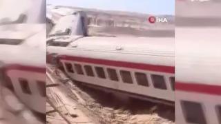 Mısır’da tren kazası: 3 ölü, 94 yaralı