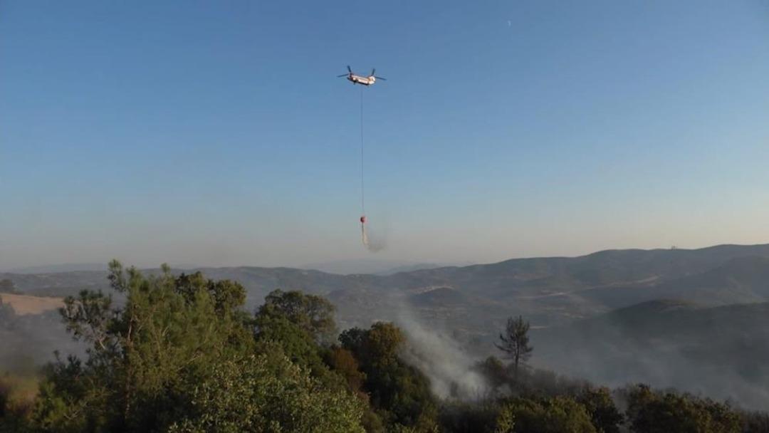 Balıkesir’deki orman yangını kontrol altına alındı 2
