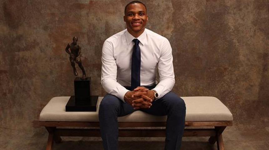 NBA'de sezonun MVP'si Russel Westbrook se&ccedil;ildi