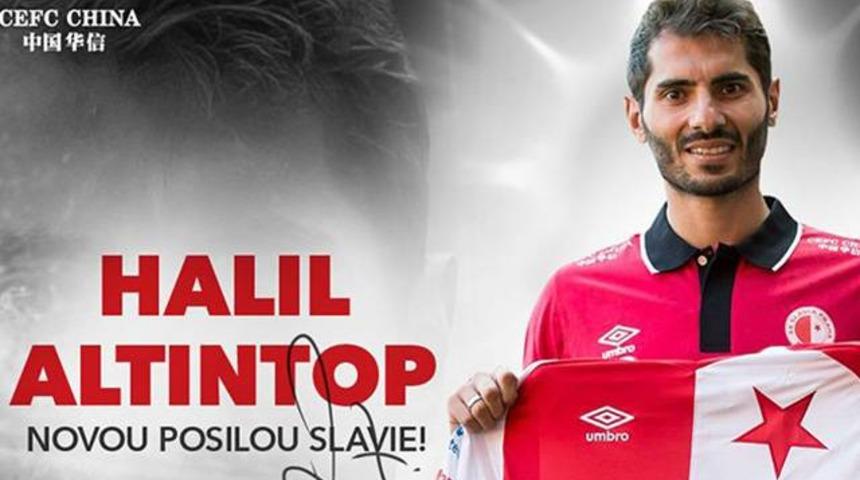 Halil Altıntop Slavia Prag'a transfer oldu