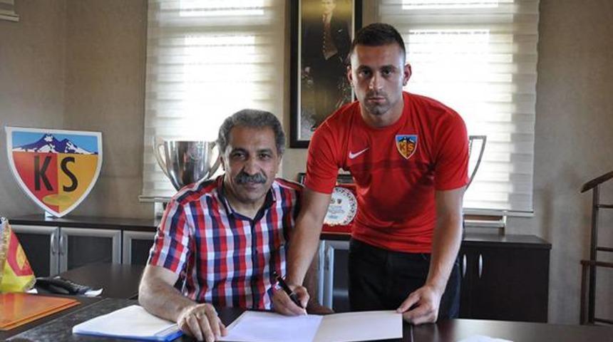 Dejan Meleg, Kayserispor&rsquo;a imza attı