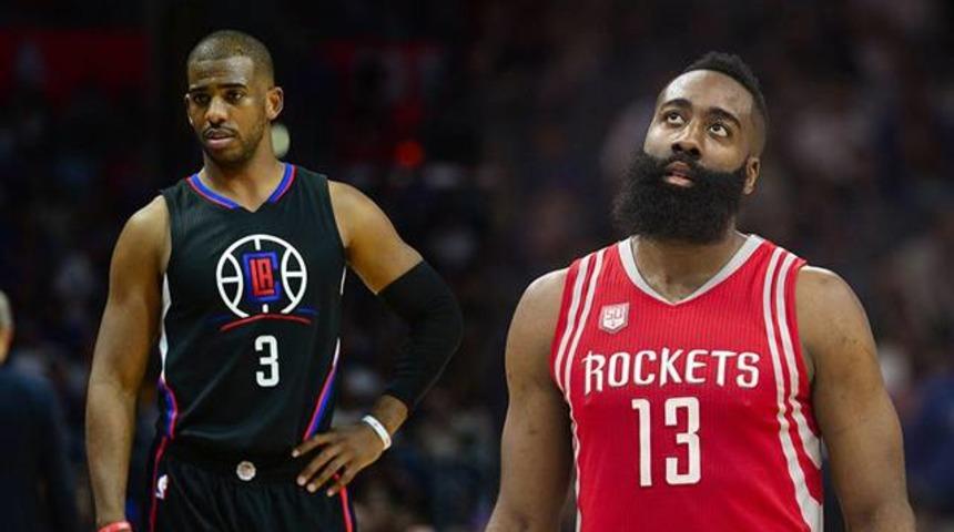 NBA&rsquo;de dev takas: Chris Paul ve James Harden Houston Rockets&rsquo;ta buluşuyor
