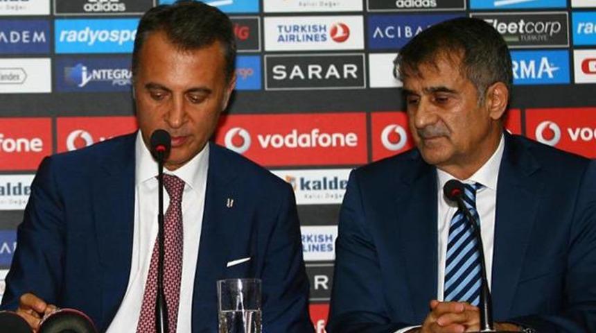 Beşiktaş'ta imza gerilimi! Fikret Orman ve Şenol G&uuml;neş...