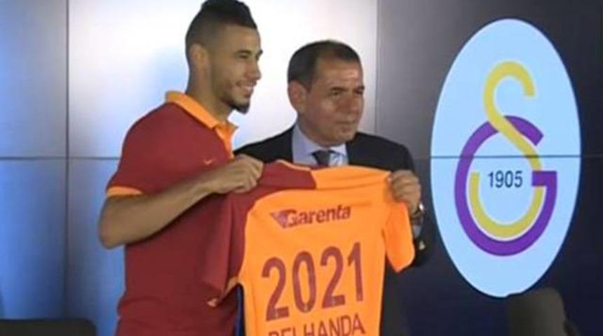 Galatasaray Belhanda ile s&ouml;zleşme imzaladı