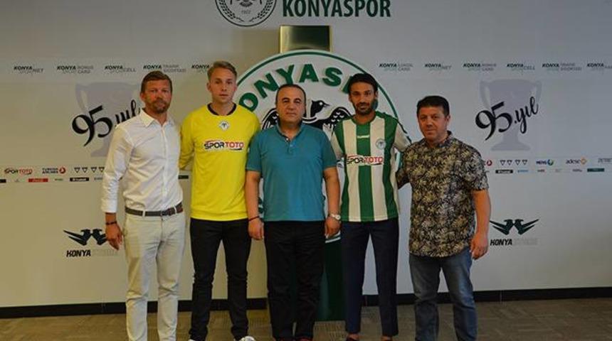 Savaş Polat ve Patrik Carlgren Atiker Konyaspor'da