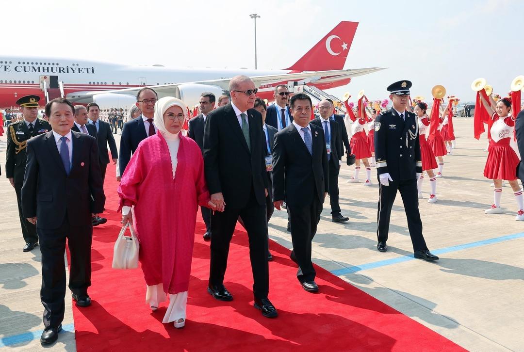 Cumhurbaşkanı Erdoğan Çin’de 1