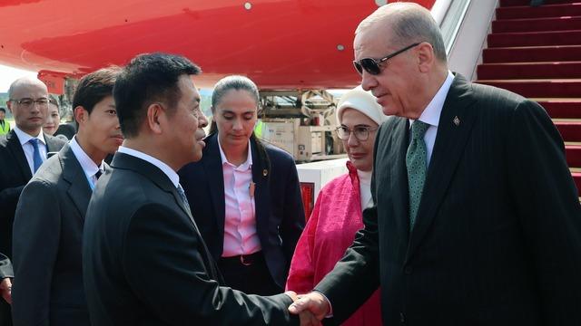 Cumhurbaşkanı Erdoğan Çin’de