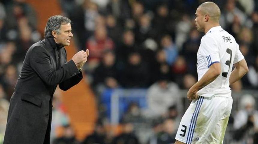 Mourinho, Pepe'ye bunu yapmış