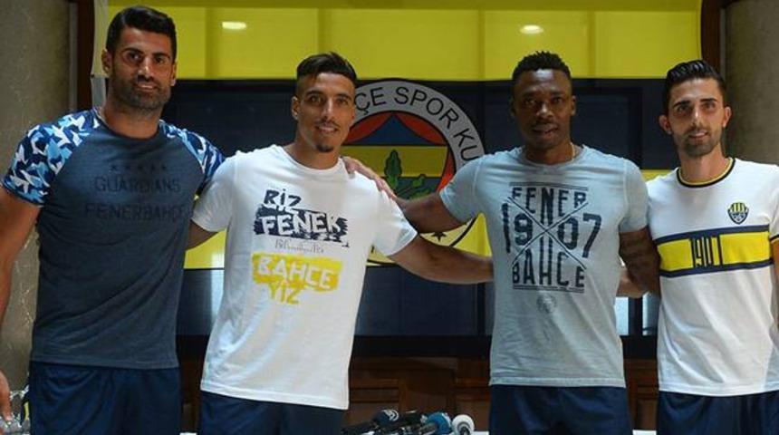 Fenerbah&ccedil;e'den 4 isme imza t&ouml;reni! İşte a&ccedil;ıklamalar