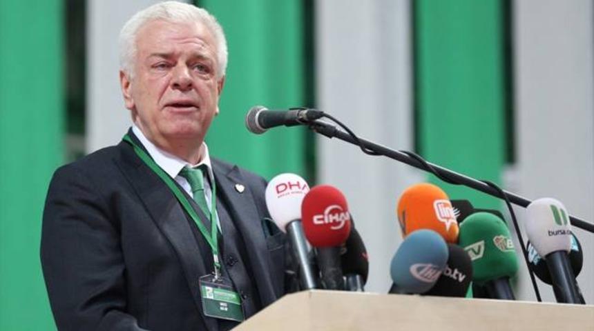 Bursaspor Başkanı Ay Beşiktaş'ın transferini a&ccedil;ıkladı!