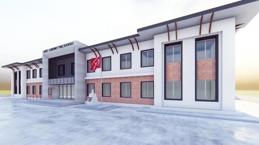 Melikgazi'de geleceğe yatırım yeni okullar ile devam ediyor