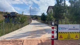 Kocaeli'de kırsal mahalle yolları yenileniyor