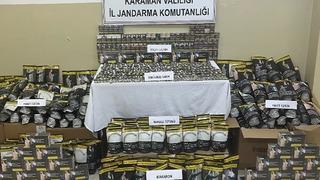 Karaman’da 250 kilo mühürsüz sığır eti ele geçirildi