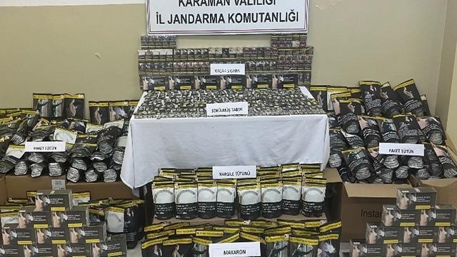 Karaman’da 250 kilo mühürsüz sığır eti ele geçirildi