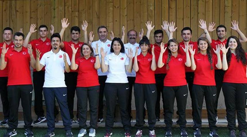 Hedefi altın madalyadan vuracaklar