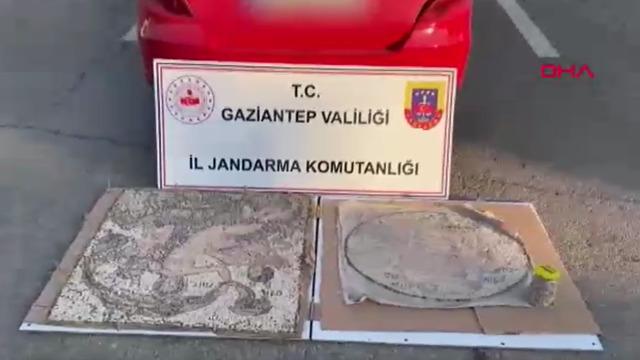 Gaziantep’te tarihi eser operasyonu: 3 gözaltı